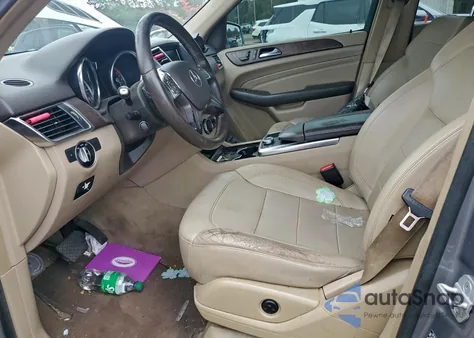 2015 Mercedes-Benz Ml 350 z USA, uszkodzony, nr VIN 4JGDA5JBXFA619019